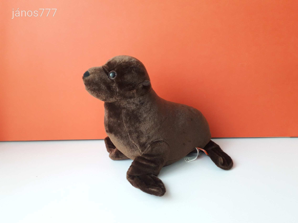 Eredeti Wild Republic FÓKA plüss kabala figura 32 cm-es plüssfigura EXTRA ! ÉLETHŰ