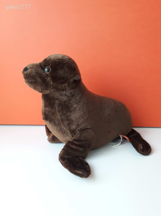 Eredeti Wild Republic FÓKA plüss kabala figura 32 cm-es plüssfigura EXTRA ! ÉLETHŰ