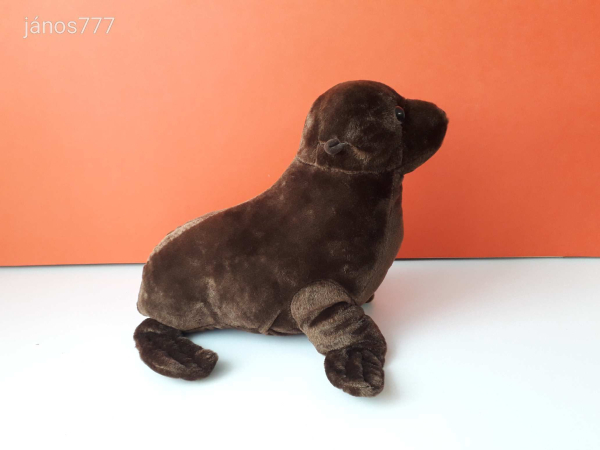 Eredeti Wild Republic FÓKA plüss kabala figura 32 cm-es plüssfigura EXTRA ! ÉLETHŰ