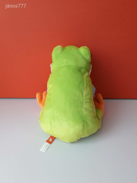 Eredeti Wild Republic BÉKA plüss kabala figura ! 27 cm-es levelibéka plüssfigura ! EXTRA ! ÉLETHŰ !!