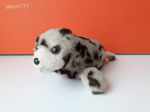 Eredeti Wild Republic FÓKA plüss kabala figura 28 cm pettyes fóka bébi plüssfigura EXTRA ! ÉLETHŰ
