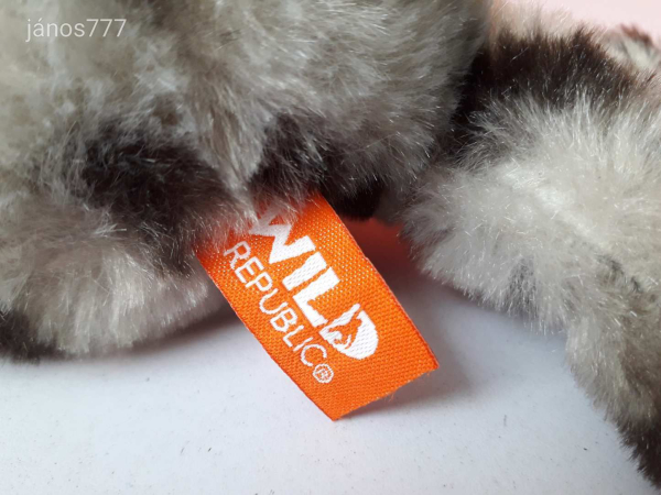 Eredeti Wild Republic FÓKA plüss kabala figura 28 cm pettyes fóka bébi plüssfigura EXTRA ! ÉLETHŰ
