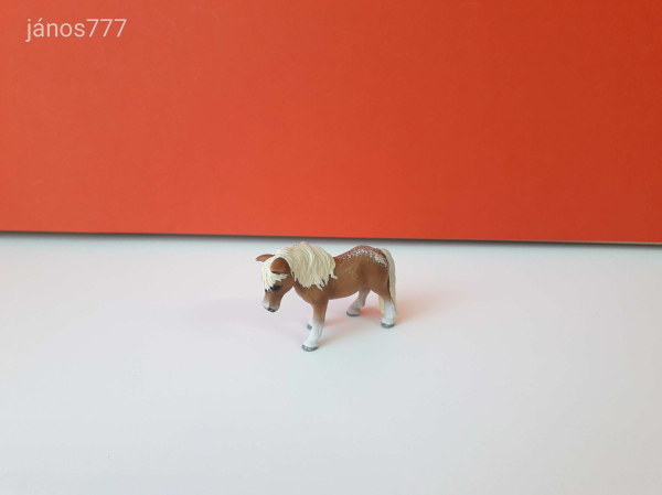 Eredeti Schleich Falabella kanca ló póni állatfigura ! 6,5x4,5cm ! 2010-es kiadás ! Schleich 13688