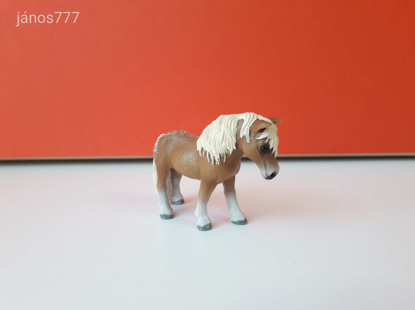 Eredeti Schleich Falabella kanca ló póni állatfigura ! 6,5x4,5cm ! 2010-es kiadás ! Schleich 13688