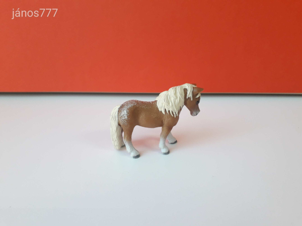 Eredeti Schleich Falabella kanca ló póni állatfigura ! 6,5x4,5cm ! 2010-es kiadás ! Schleich 13688