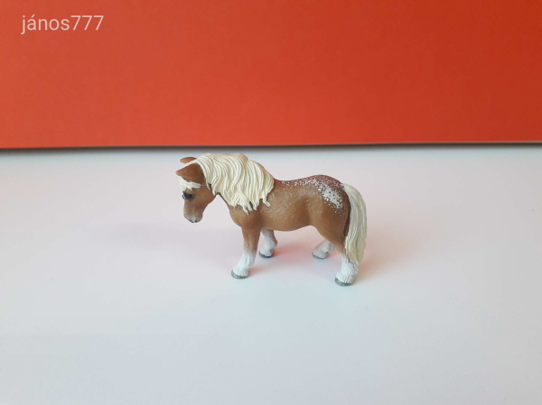Eredeti Schleich Falabella kanca ló póni állatfigura ! 6,5x4,5cm ! 2010-es kiadás ! Schleich 13688