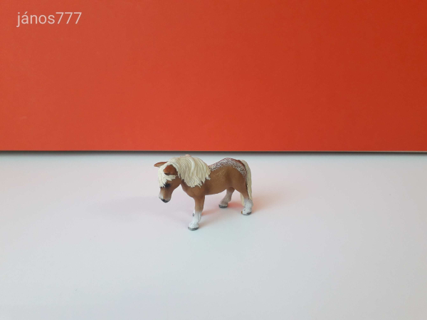 Eredeti Schleich Falabella kanca ló póni állatfigura ! 6,5x4,5cm ! 2010-es kiadás ! Schleich 13688