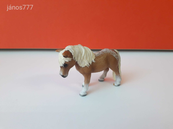 Eredeti Schleich Falabella kanca ló póni állatfigura ! 6,5x4,5cm ! 2010-es kiadás ! Schleich 13688