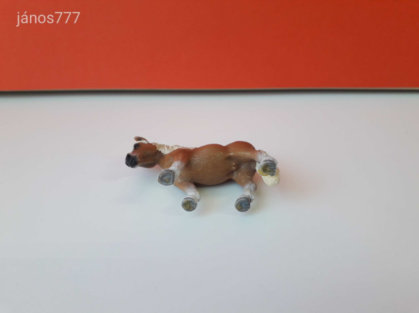 Eredeti Schleich Falabella kanca ló póni állatfigura ! 6,5x4,5cm ! 2010-es kiadás ! Schleich 13688