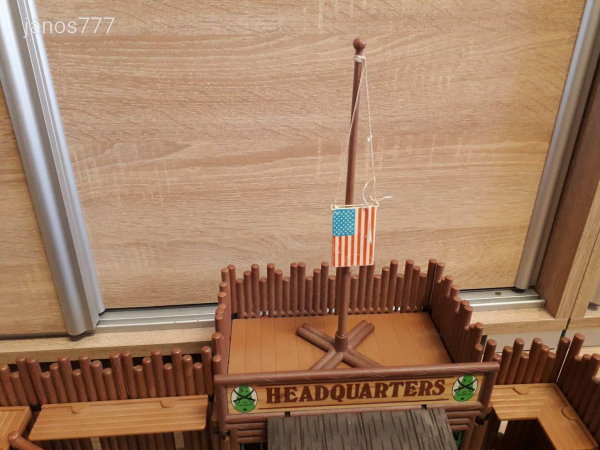Eredeti Playmobil Western City  Fort Randall erőd készlet ! Playmobil 3419