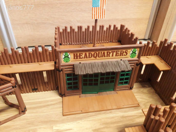 Eredeti Playmobil Western City  Fort Randall erőd készlet ! Playmobil 3419