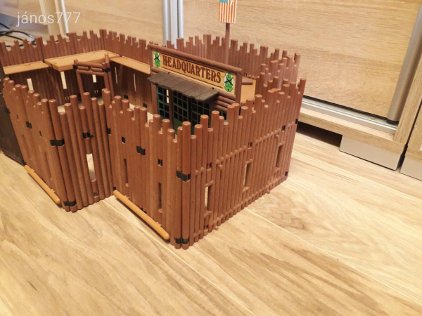 Eredeti Playmobil Western City  Fort Randall erőd készlet ! Playmobil 3419