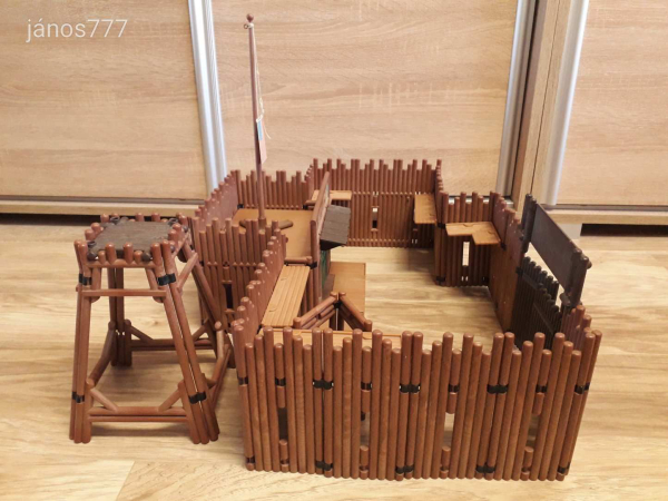 Eredeti Playmobil Western City  Fort Randall erőd készlet ! Playmobil 3419