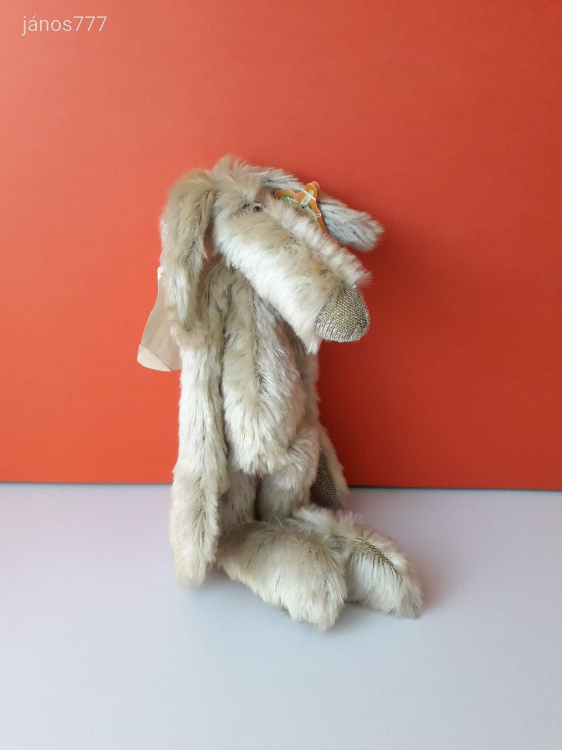 Eredeti Tip Top Toys KOJOTE Konrad PRÉRIFARKAS kabala figura 32 cm-es Gyűjteményi plüssfigura EXTRA