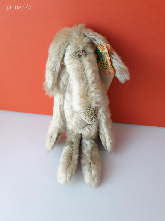Eredeti Tip Top Toys KOJOTE Konrad PRÉRIFARKAS kabala figura 32 cm-es Gyűjteményi plüssfigura EXTRA