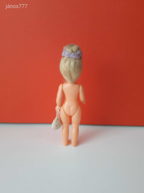 Eredeti olasz BABA retro vintage régi baba 18 cm-es pislogós baba ! EXTRA ! Made in Italy