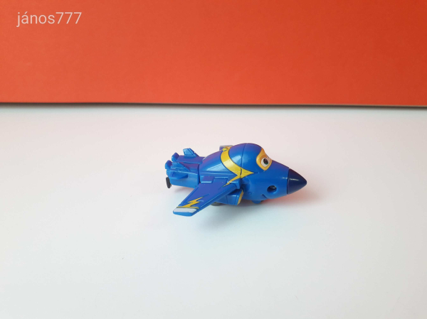 Eredeti Super Wings A Szárnyalók transformers átalakítható repülő Jerome !! 6,5x7x3cm