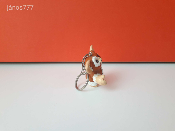 Eredeti Gremlins Szörnyecskék Gizmo kulcstartó figura ! Warner Bros 1994 ! 5cm
