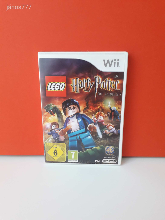 Eredeti Nintendo Wii LEGO Harry Potter 5-7. konzol játék !!