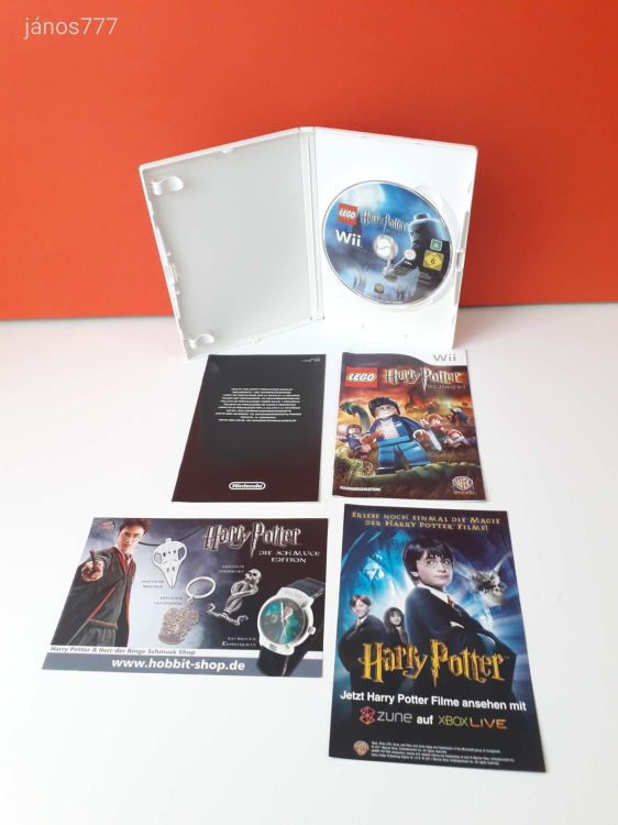 Eredeti Nintendo Wii LEGO Harry Potter 5-7. konzol játék !!