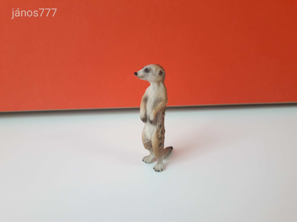 Eredeti Schleich szurikáta állatfigura ! 5,5cm ! 2006-os kiadás ! Schleich 14368