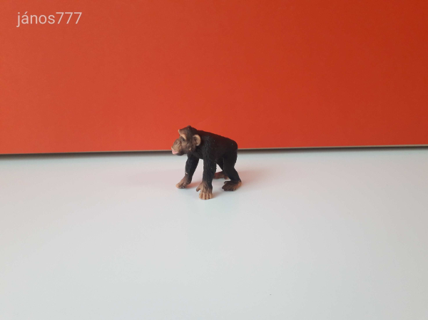Eredeti Schleich majom csimpánz állatfigura ! 6x5cm !