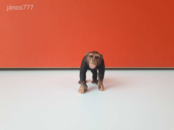 Eredeti Schleich majom csimpánz állatfigura ! 6x5cm !
