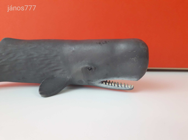 Eredeti Schleich bálna állatfigura !! 24x5cm ! 2015-ös kiadás !! Schleich 14764