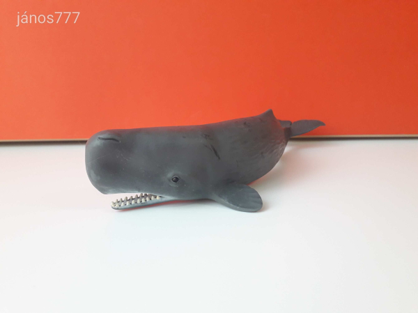 Eredeti Schleich bálna állatfigura !! 24x5cm ! 2015-ös kiadás !! Schleich 14764
