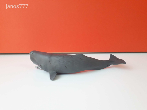 Eredeti Schleich bálna állatfigura !! 24x5cm ! 2015-ös kiadás !! Schleich 14764