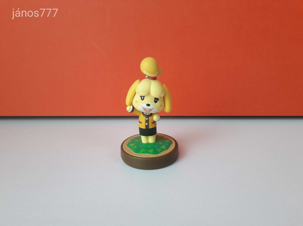 Eredeti Nintendo Amiibo Animal Crossing Isabelle konzol játékfigura !!