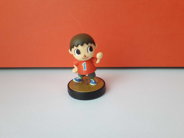 Eredeti Nintendo Amiibo Super Smash Bros Villager konzol játékfigura !!