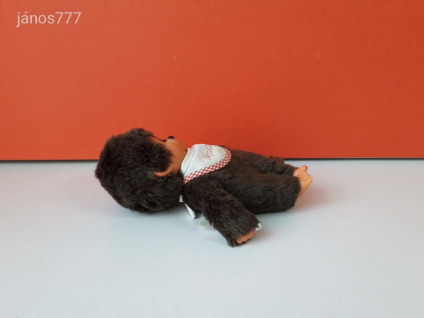 Eredeti Sekiguchi Monchhichi Moncsicsi plüss Moncsi retro kabala figura 20 cm plüssfigura EXTRA !!
