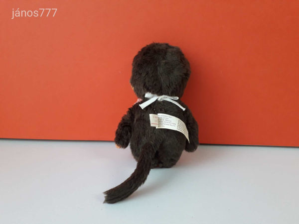 Eredeti Sekiguchi Monchhichi Moncsicsi plüss Moncsi retro kabala figura 20 cm plüssfigura EXTRA !!