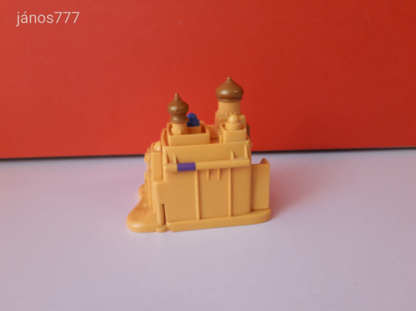 Eredeti Bluebird 1995 Polly Pocket Disney ALADDIN ház Agrabah piac retro játéktér ! EXTRA