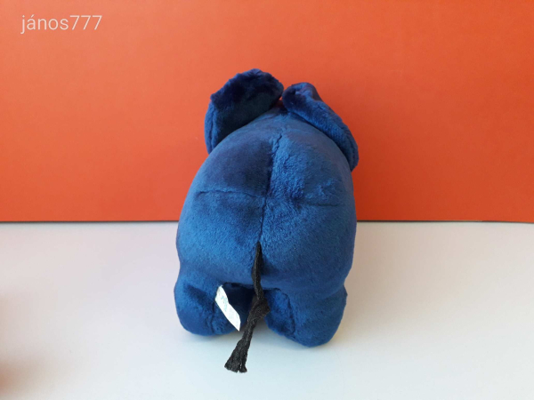 Eredeti Die Maus EGÉR + KÉK ELEFÁNT retro mesehős 2 db plüss kabala figura EXTRA