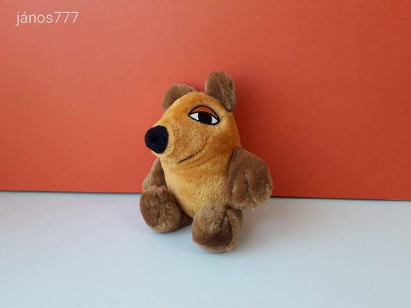 Eredeti Die Maus EGÉR + KÉK ELEFÁNT retro mesehős 2 db plüss kabala figura EXTRA
