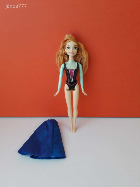 Eredeti Mattel Disney Princess Frozen Jégvarázs Anna hercegnő baba 29 cm-es
