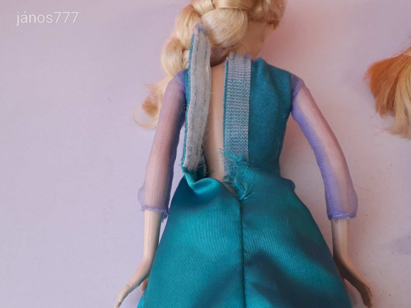 Eredeti Mattel Disney Princess Frozen Jégvarázs Elza + Anna hercegnő baba 2 db EGYÜTT