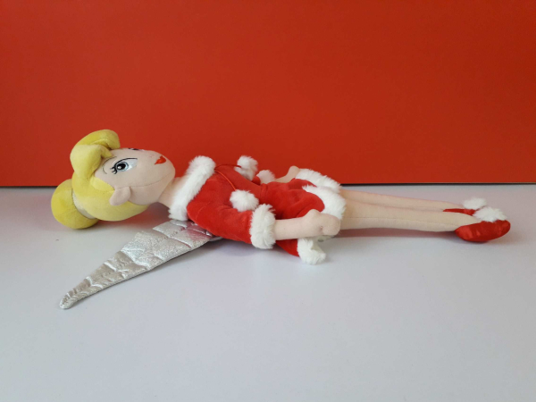 Eredeti Disney Tinkerbell CSINGILING Hercegnő baba 54 cm-es plüss ! Karácsonyi kiadás EXTRA