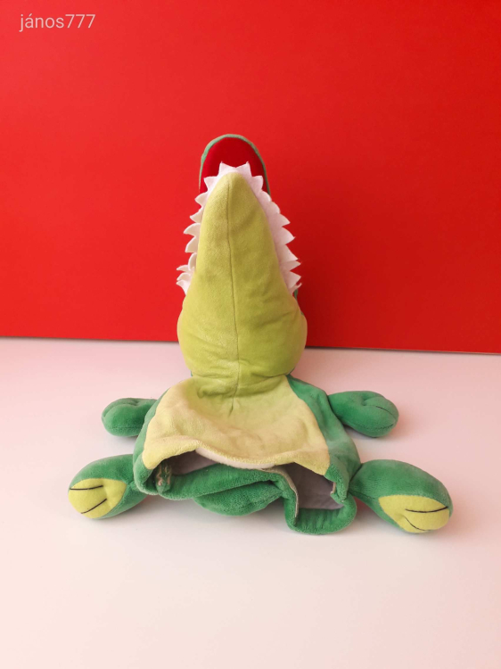 Eredeti Fashy KROKODIL báb plüss KROKI kabala figura ! 38 cm-es BÁB mozgatható szájjal ! EXTRA !