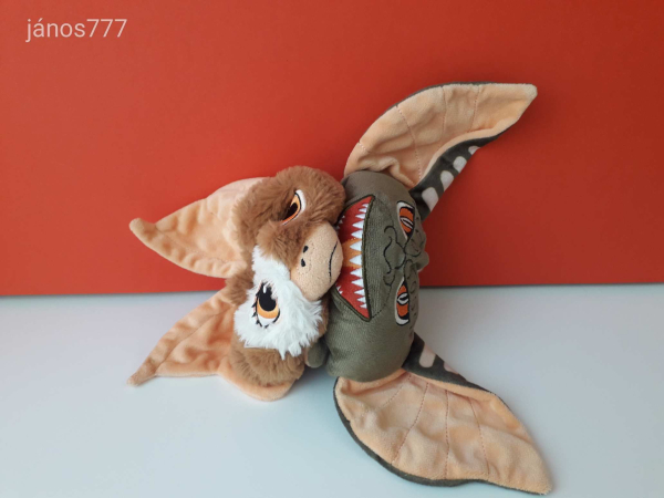 Eredeti Gremlins Szörnyecske Guzmó Szörnyecskék KIFORDÍTHATÓ plüss kabala figura EXTRA !!