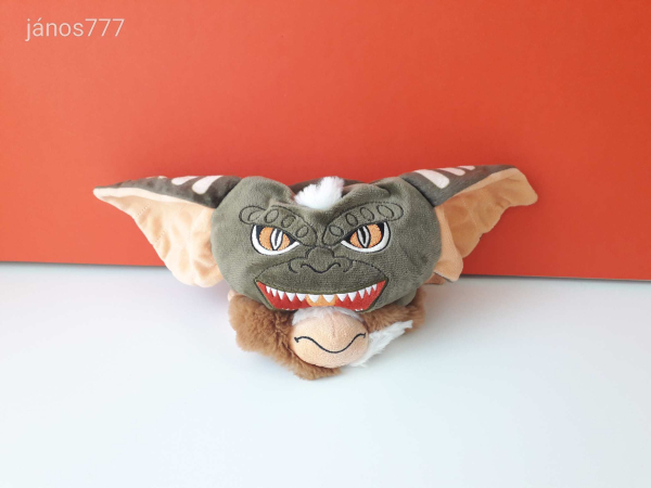 Eredeti Gremlins Szörnyecske Guzmó Szörnyecskék KIFORDÍTHATÓ plüss kabala figura EXTRA !!