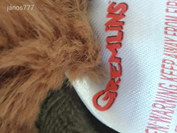 Eredeti Gremlins Szörnyecske Guzmó Szörnyecskék KIFORDÍTHATÓ plüss kabala figura EXTRA !!