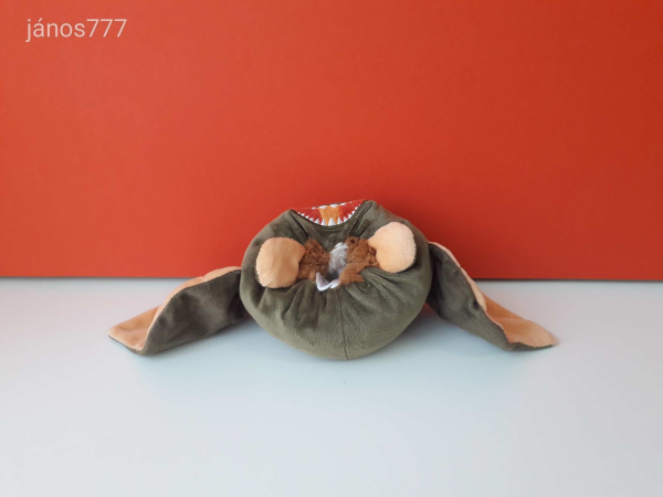Eredeti Gremlins Szörnyecske Guzmó Szörnyecskék KIFORDÍTHATÓ plüss kabala figura EXTRA !!