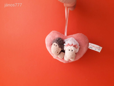 Eredeti NICI BÁRÁNY pár plüss bari kabala figura 13 cm-es NICI Just Married plüssfigura !! EXTRA !!!