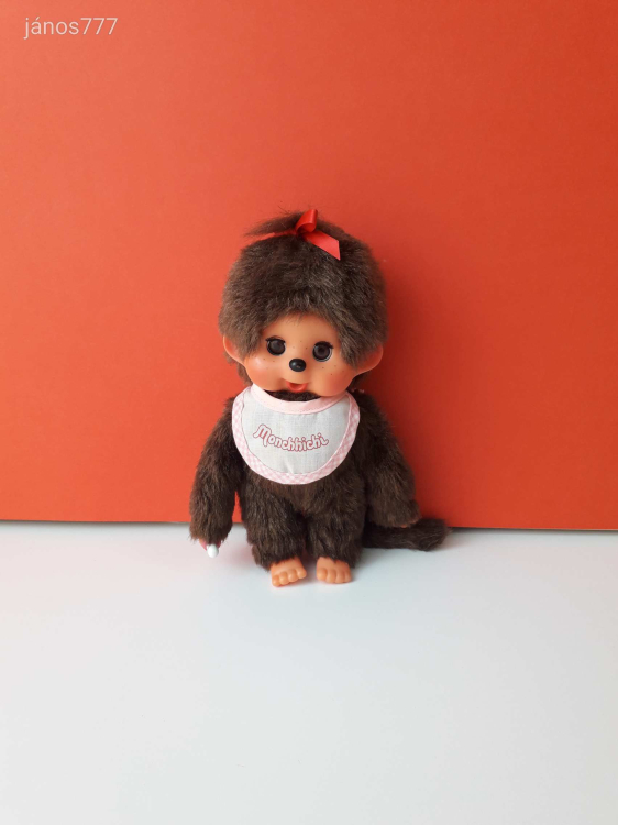 Sekiguchi Monchhichi Moncsicsi ALVÓ Pislogó Moncsi retro kabala figura !! EXTRA !!