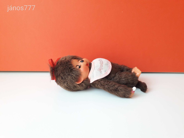 Sekiguchi Monchhichi Moncsicsi ALVÓ Pislogó Moncsi retro kabala figura !! EXTRA !!