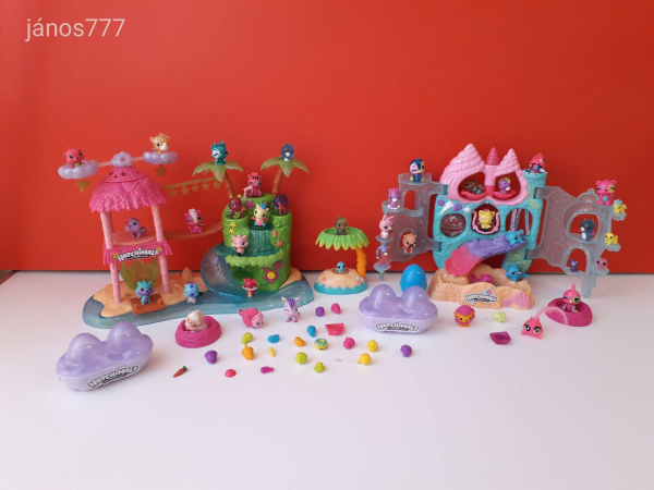 Eredeti Spin Master Hatchimals csomag ! Sok kisállat figura + épület + kiegészítő csomag ! EXTRA