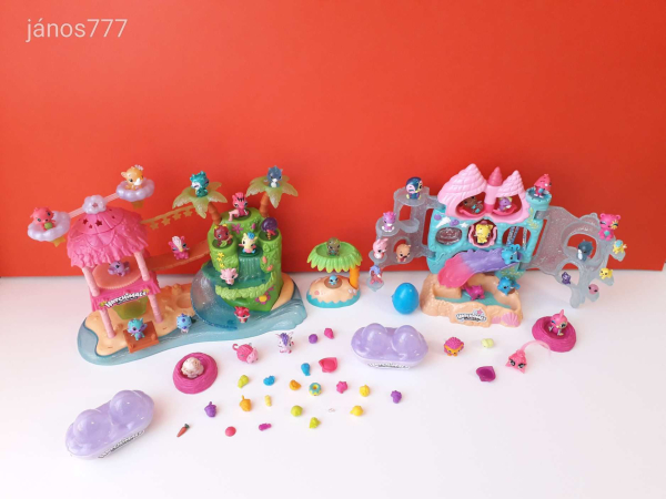 Eredeti Spin Master Hatchimals csomag ! Sok kisállat figura + épület + kiegészítő csomag ! EXTRA